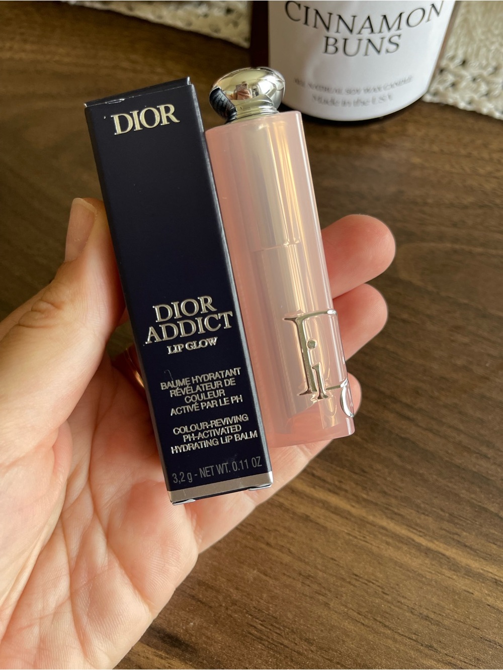 Dior Addict Lip Glow Hydrating Lip Balm — Sheer Pink Case